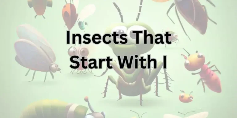 Insects That Start With I