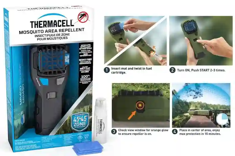 thermacell mosquito repellent how to use