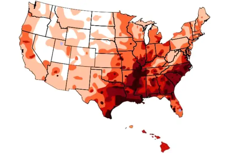 what state has the worst mosquitoes