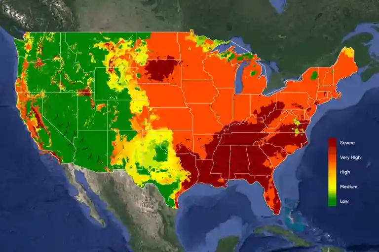 What States Have the Most Mosquitoes: Infested Territories